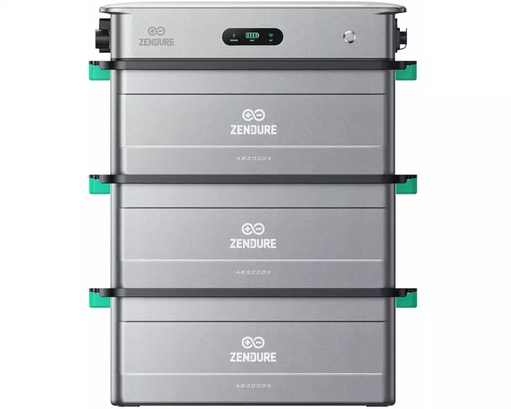 Zendure SolarFlow 2400 AC 8.64 kWh mit Erweiterungsbatterie