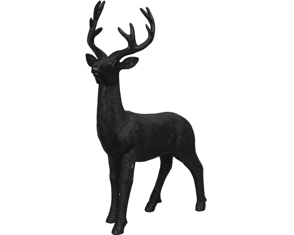 COCON Aufsteller stehender Hirsch, Schwarz