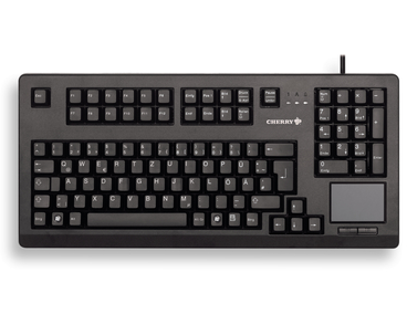 CHERRY TouchBoard G80-11900 Tastatur Universal USB QWERTY UK Englisch Schwarz
