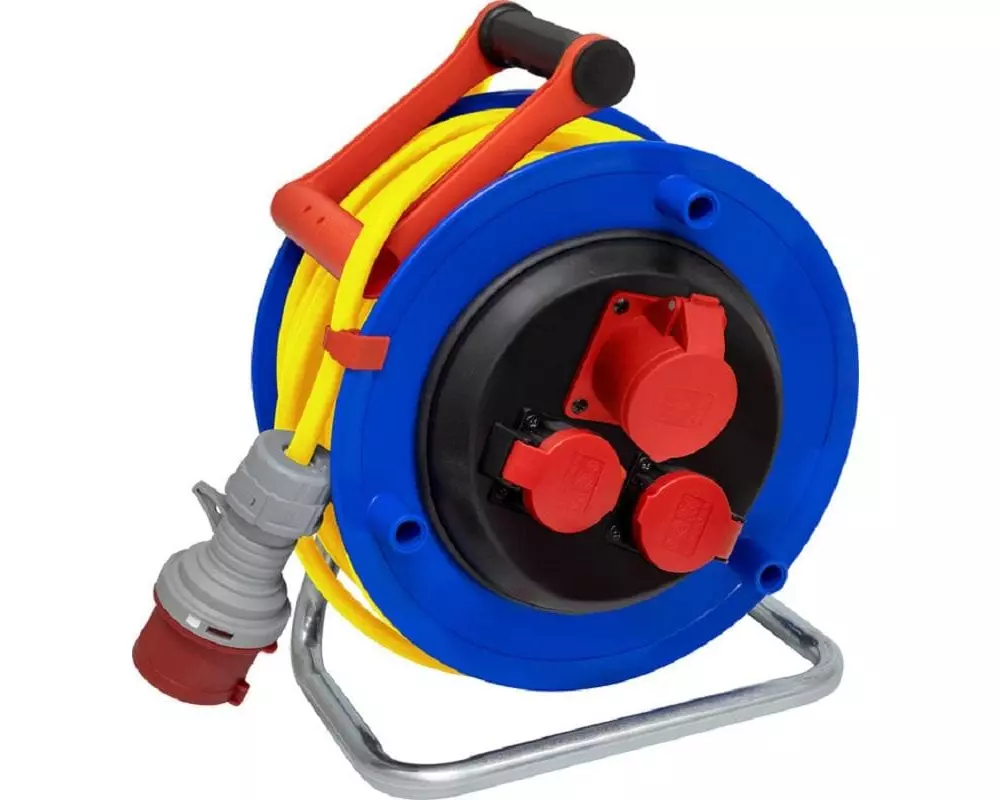 Brennenstuhl Baustellen-Kabelrolle BAT ST 290 33 m 1x CEE/5 + 2x T25