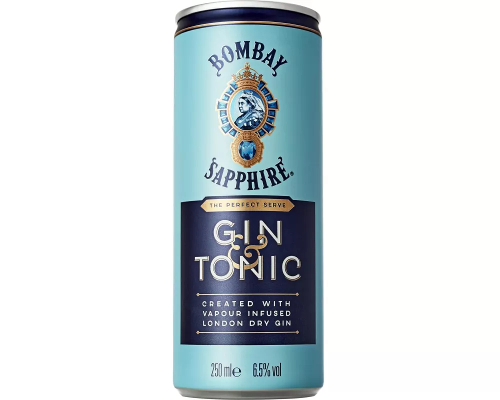 Bombay Sapphire & Tonic 250 ml
