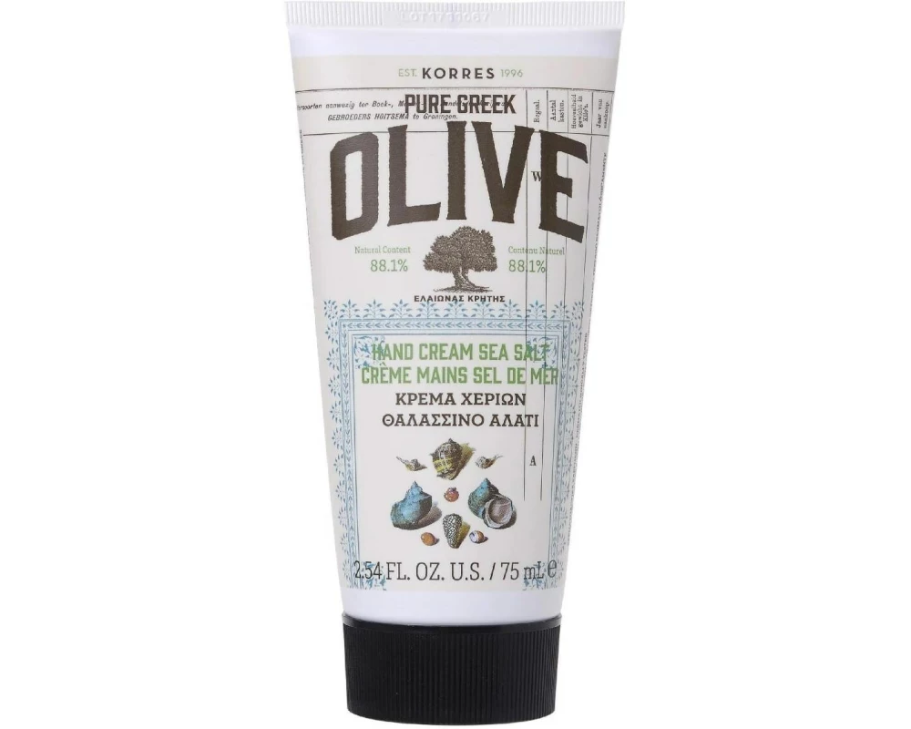 KORRES Pure Greek Olive Handcreme Meersalz 75 ml