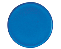 BÜROLINE Magnet 24 mm 392622 blau 6 Stück