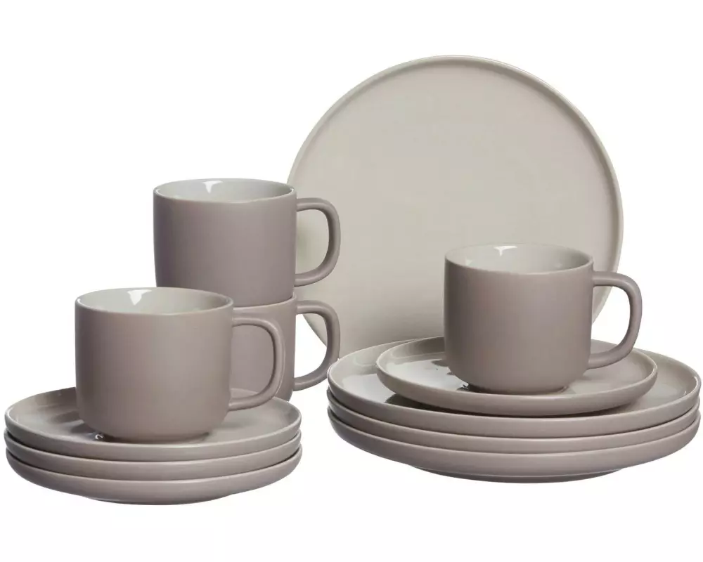 Ritzenhoff & Breker Kaffee-Service Jasper 12-teilig, Taupe