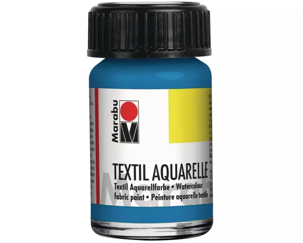 Marabu Textilfarbe Aquarelle 15 ml Blau