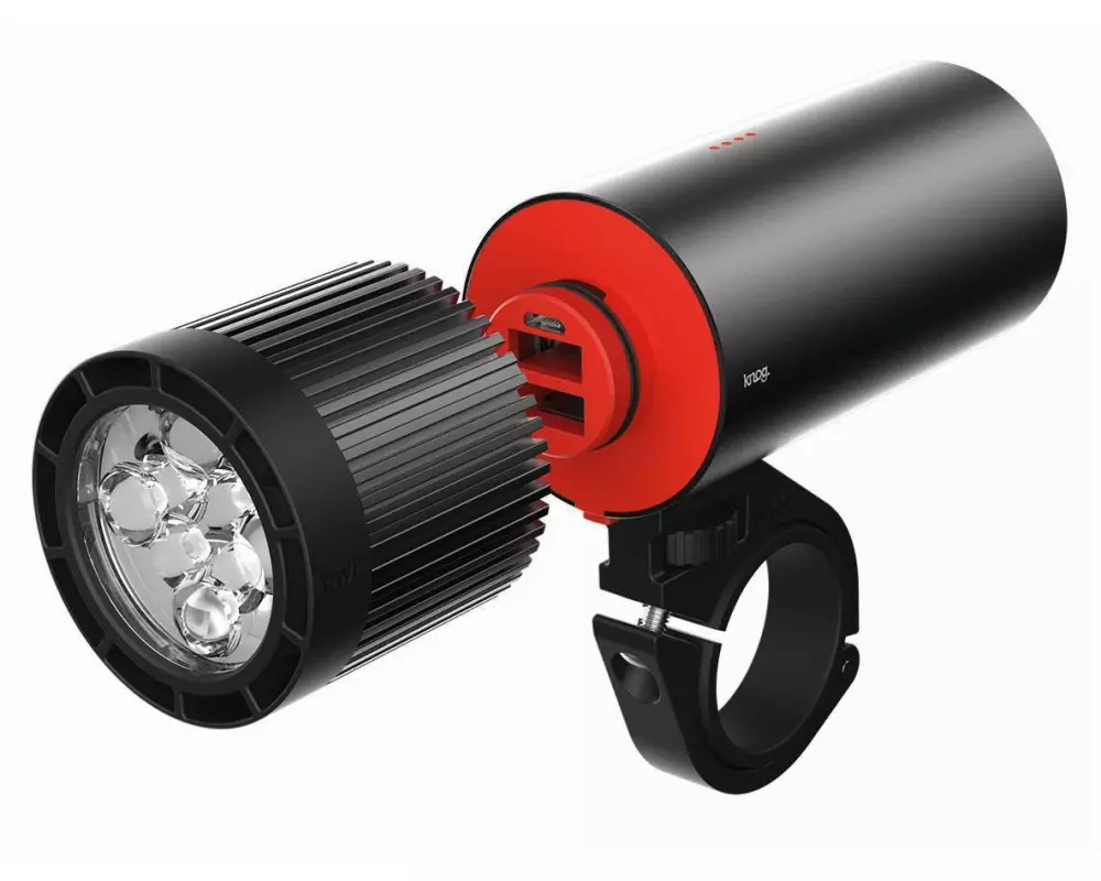 knog. Velolampe PWR Mountain 2000 Vorne, Schwarz