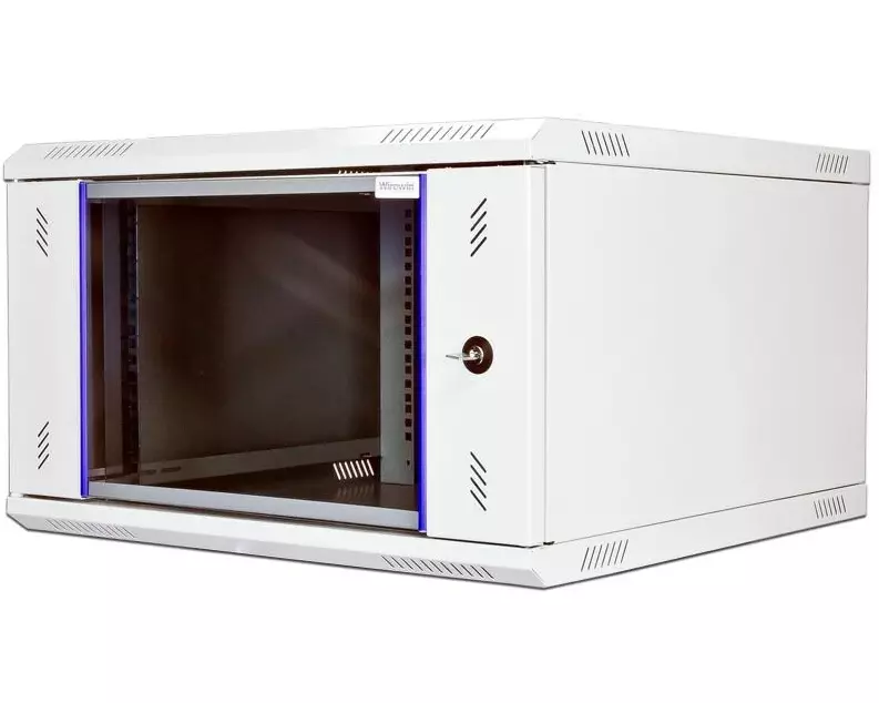 Wirewin Wandschrank 600X600X6U Pro 2nd Gen FP 19" / 6HE / Hellgrau