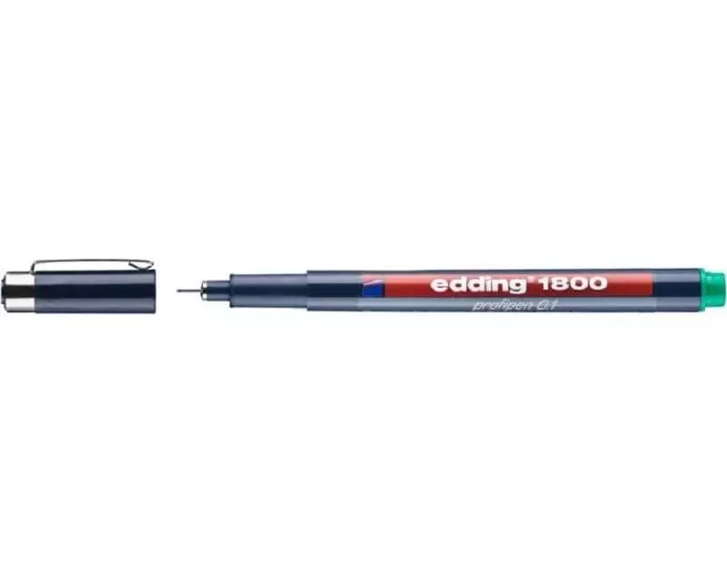 edding Profipen 1800 0.1, 0.25 mm, Grün