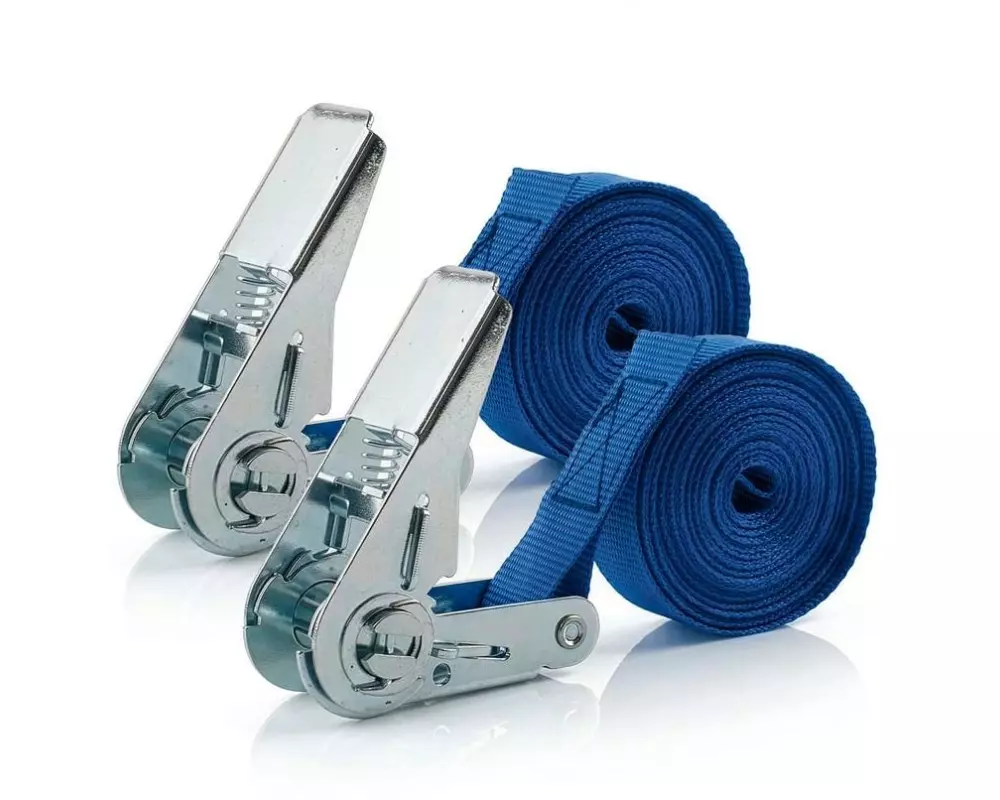 EASYmaxx Spanngurt 500 x 2.5 cm Blau