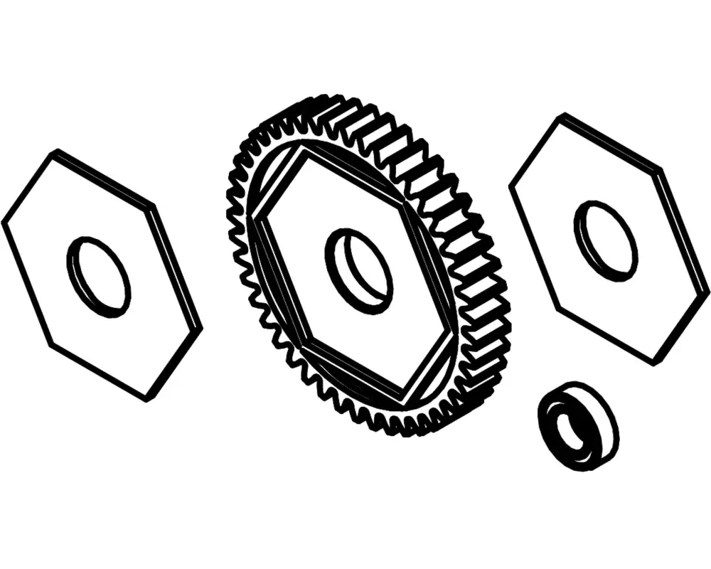 Amewi Hauptzahnrad RCX10