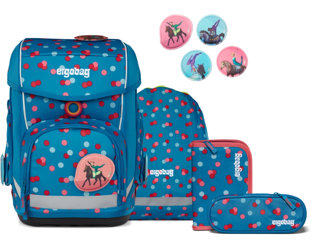 ERGOBAG Schulthek-Set Cubo 01212-90201 VoltiBär 5-teilig