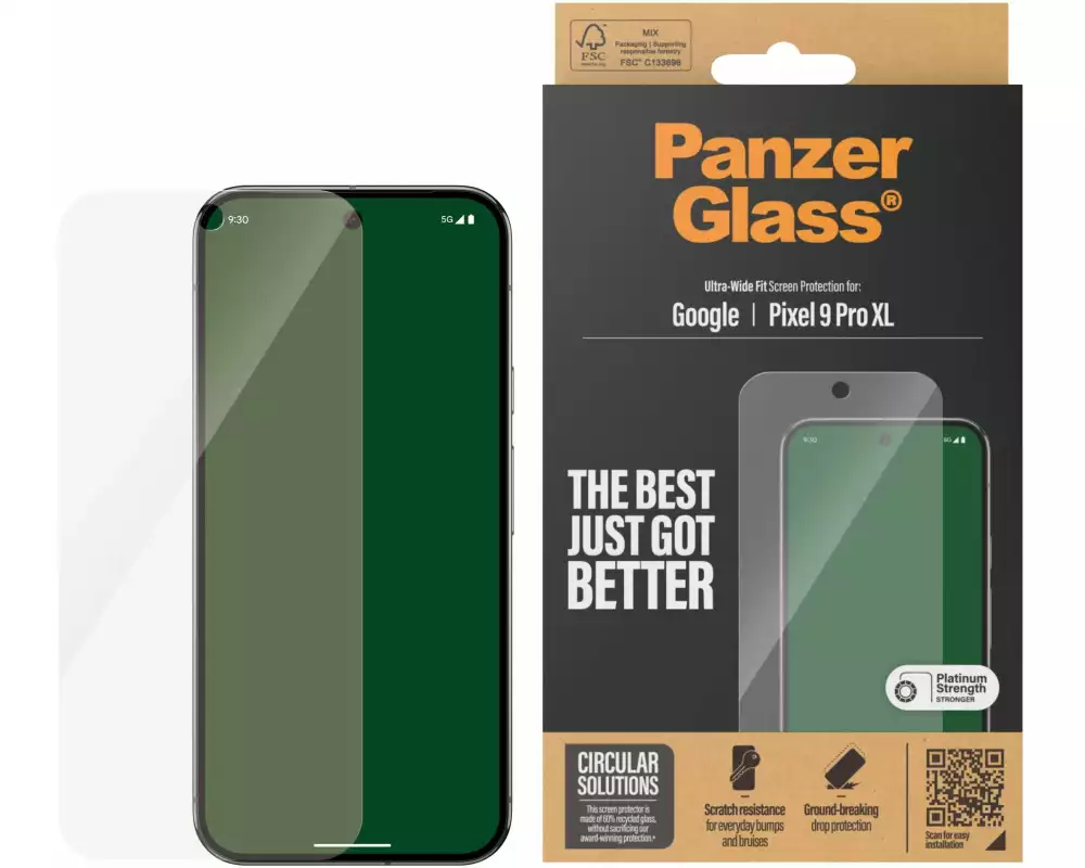 Panzerglass Displayschutz Ultra Wide Fit Pixel 9 Pro XL