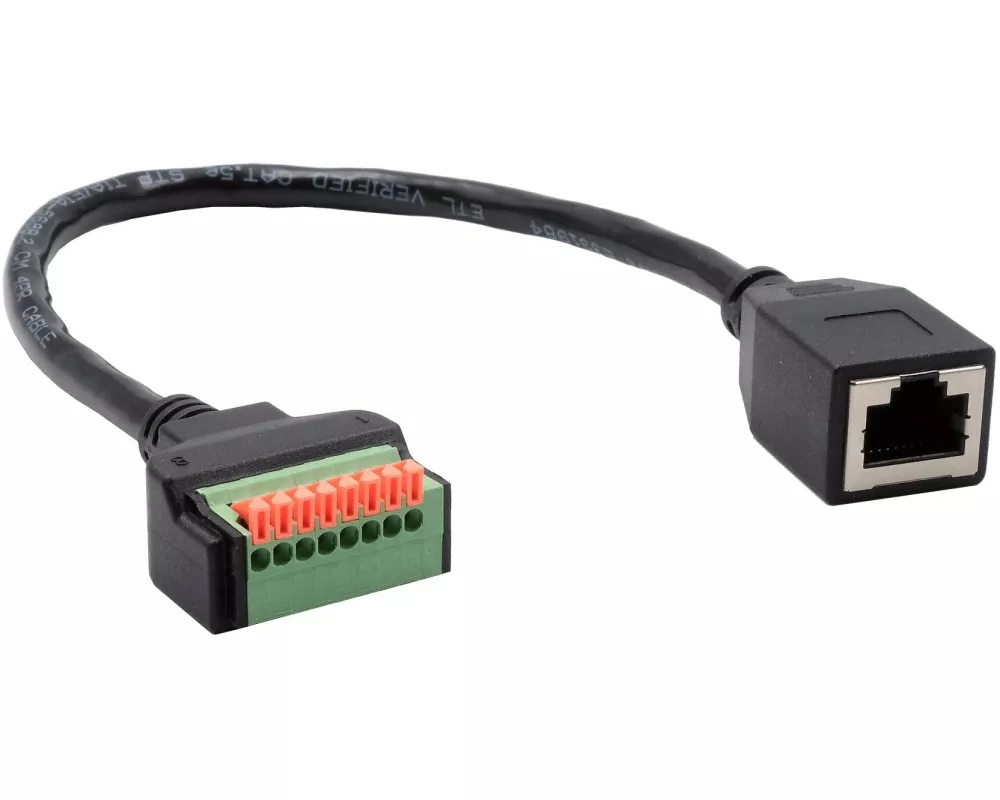 Exsys Terminalblock EX-49120 Buchse zu zu 8-pin 30 cm