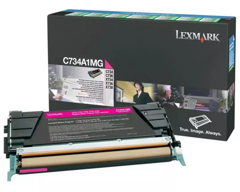 Lexmark Toner C734A1MG Magenta