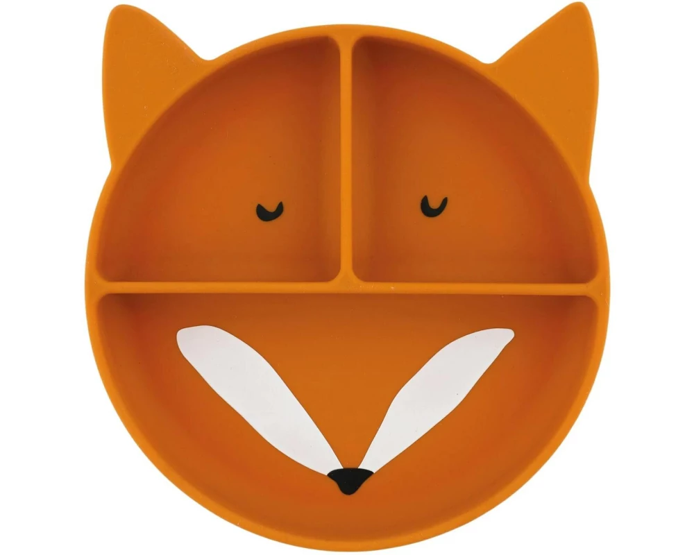 Trixie Kinderteller mit Saugnapf Fuchs