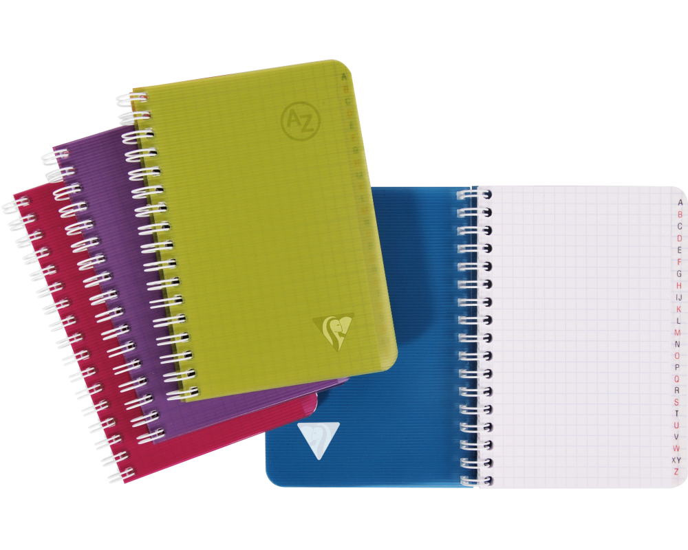 CLAIREFONTAINE LINICOLOR Heft 11x17cm 329235 A-Z 50 Blatt