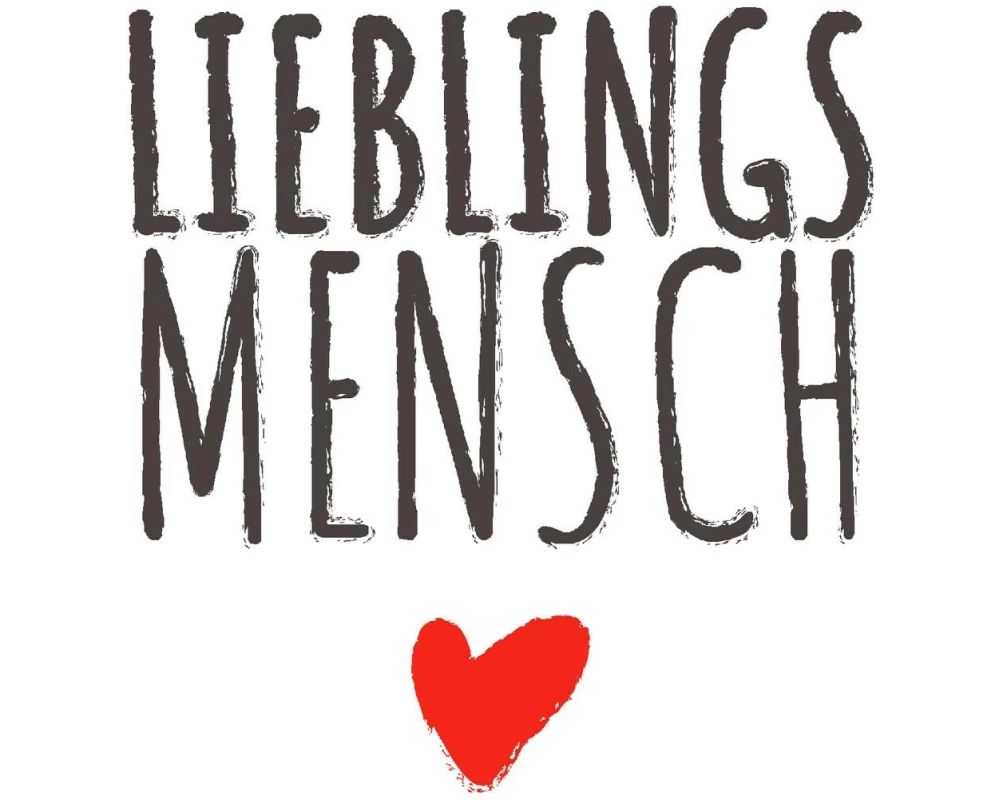 Paper + Design Papierservietten Lieblings Mensch 33 cm x 33 cm, 20 Stück