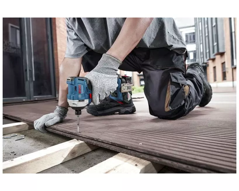Bosch Professional Akku-Drehschlagschrauber GDR 18 V-215 in L-BOXX