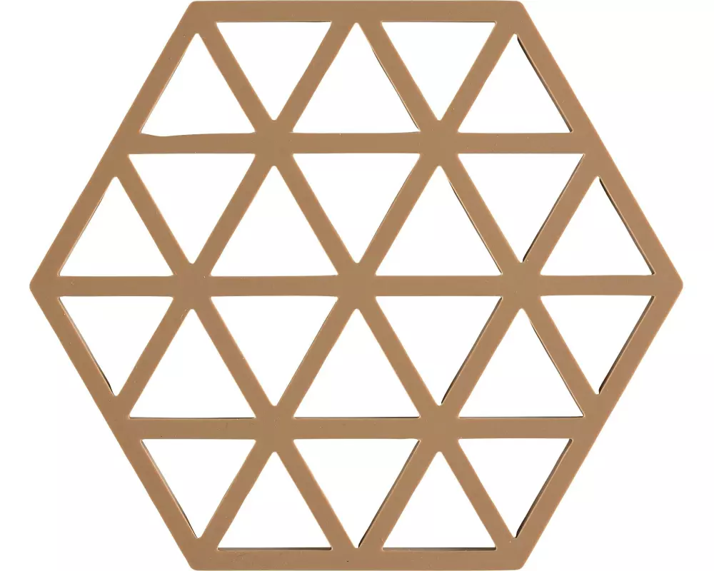 Zone Denmark Topfuntersetzer Triangles Terracotta