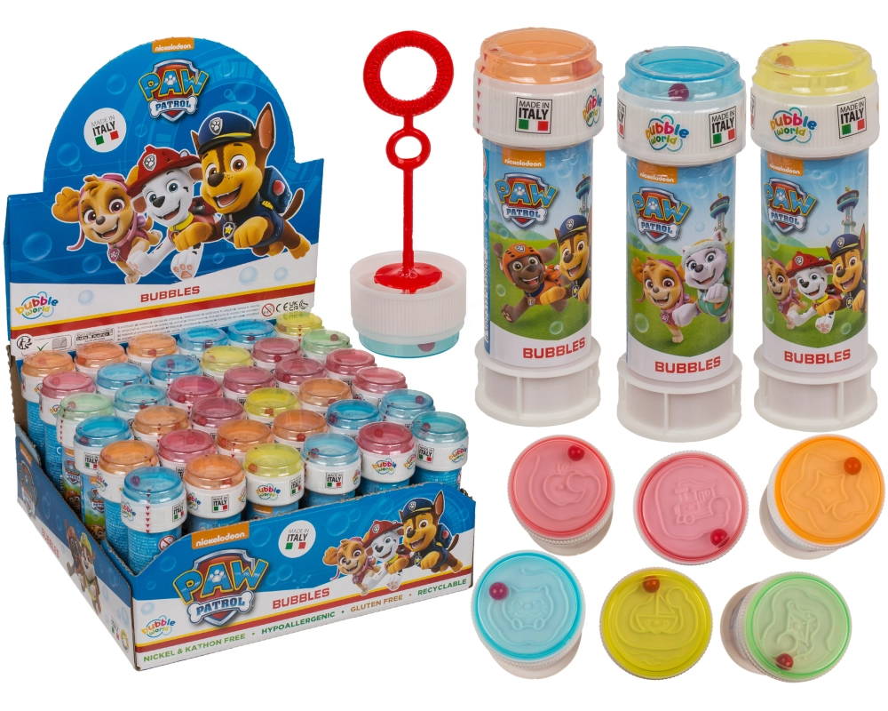 KOOLKIDZ Seifenblasen 60ml 3062870 4 assortiert, Paw Patrol