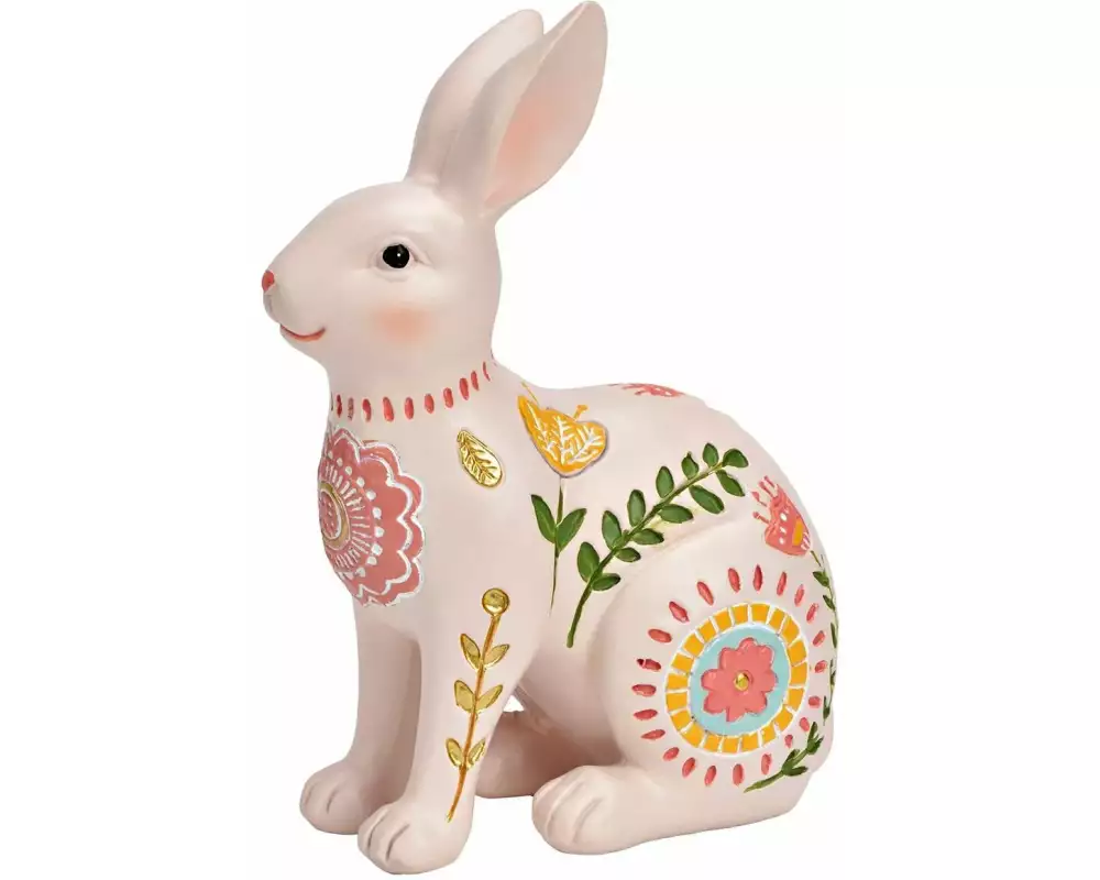 G. Wurm Aufsteller Hase 14 cm, Rosa