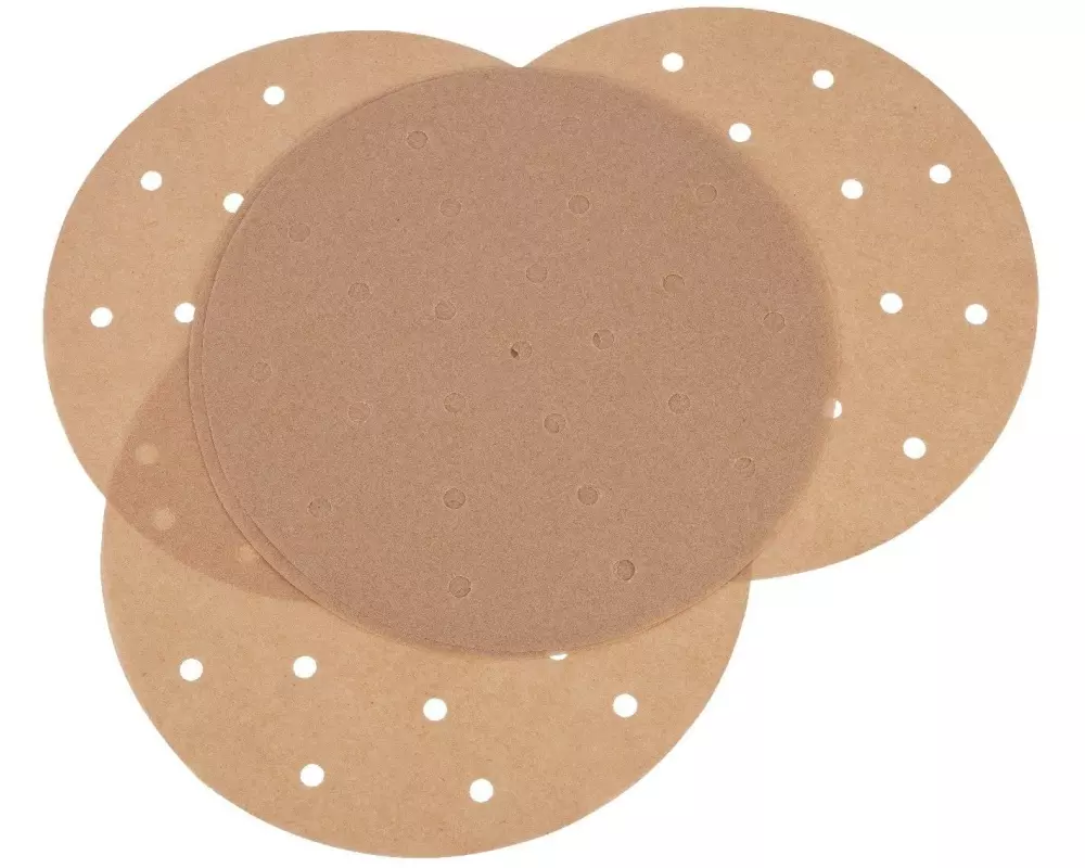 Nerthus Rundes Backpapier für Airfryer gelocht 100 Stück