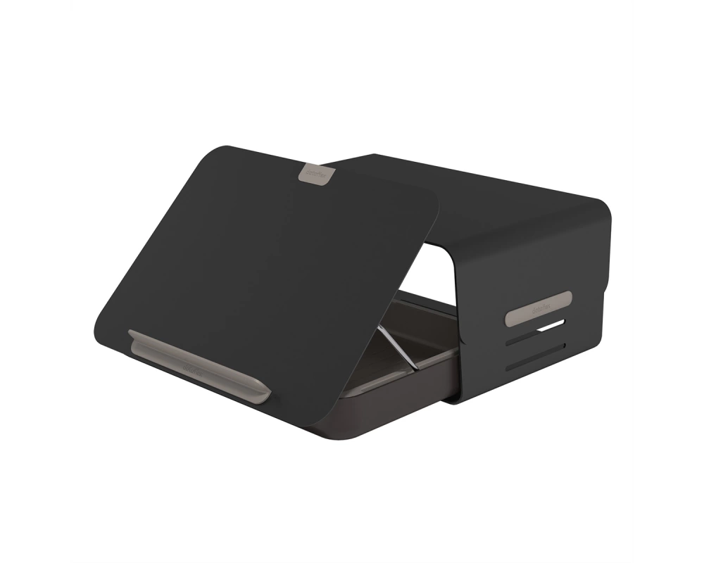 DATAFLEX Addit Bento ergonomisches Schreibtischset, schwarz