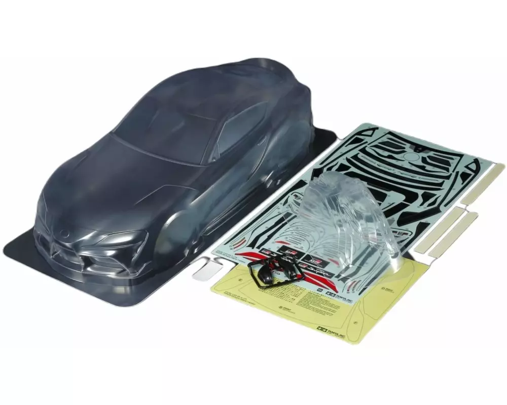 Tamiya Karosserie Toyota GR Supra, unlackiert, 190 mm, 1:10