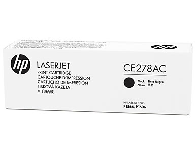 HP Toner-Modul Contract schwarz CE278AC LJ Pro P1566 2100 Seiten