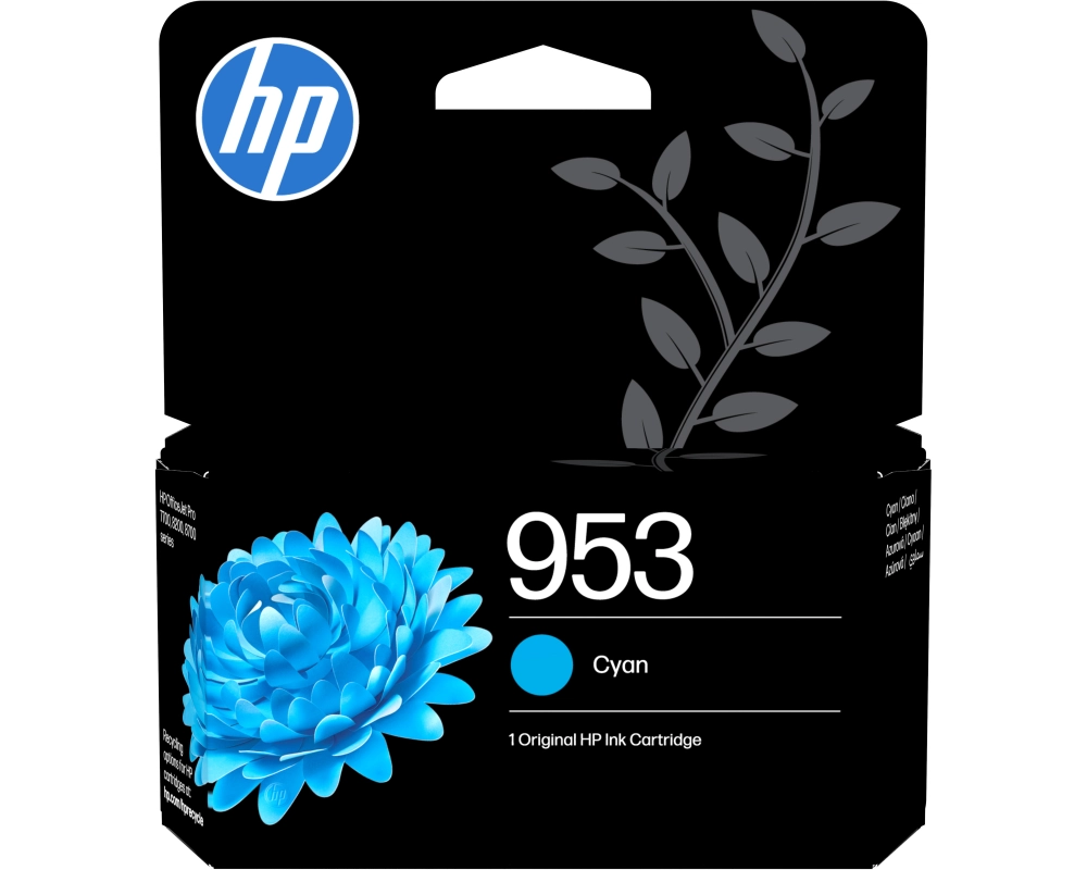 HP Tintenpatrone 953 cyan F6U12AE#LS1 OfficeJet Pro 8710 630 S.