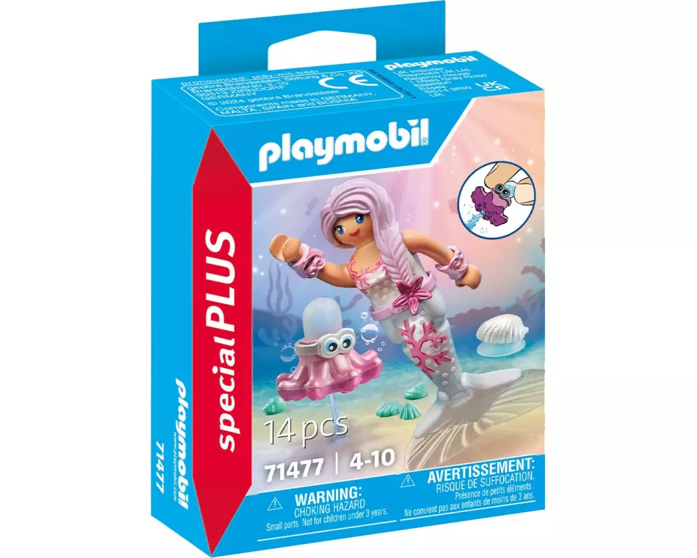 Playmobil Special+ Meerjungfrau mit Spritzkrake 71477