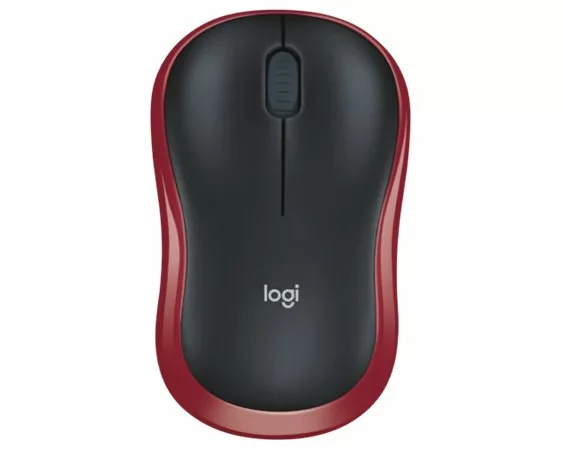 Wireless Mouse M185 Red WER
