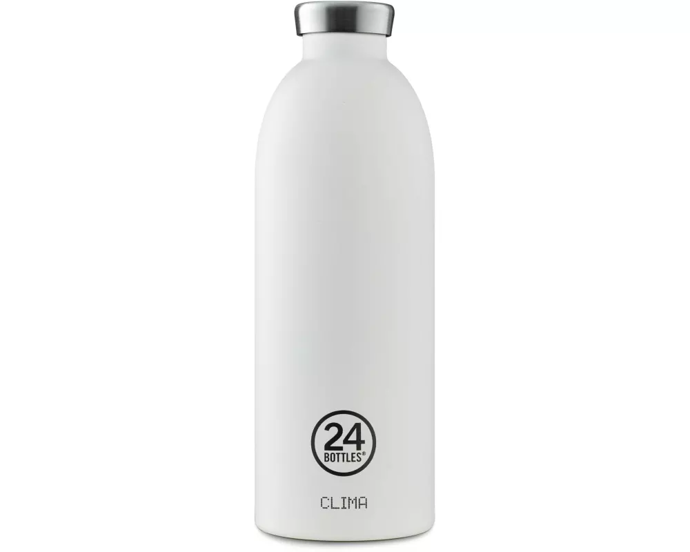 24Bottles Thermosflasche Clima 850 ml, Ice White