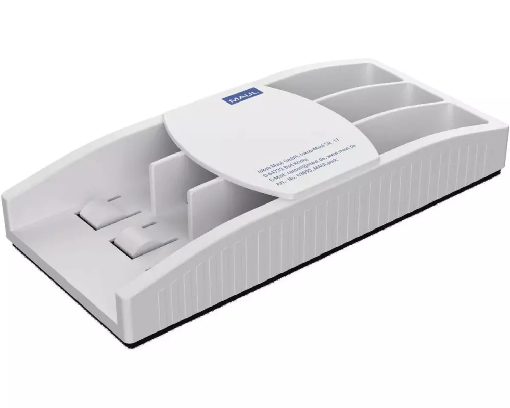 Maul Tafelwischer MAULpack Filz, magnetisch, mit Stiftehalter