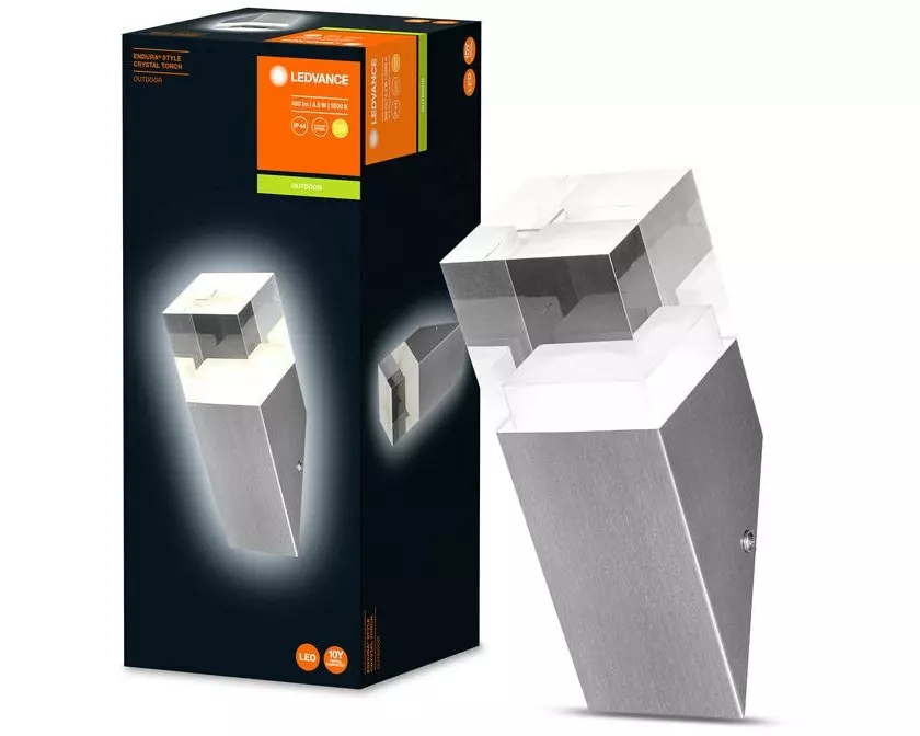 Ledvance Wandleuchte Endura Style Crystal Torch, 4.5W, 3000 K