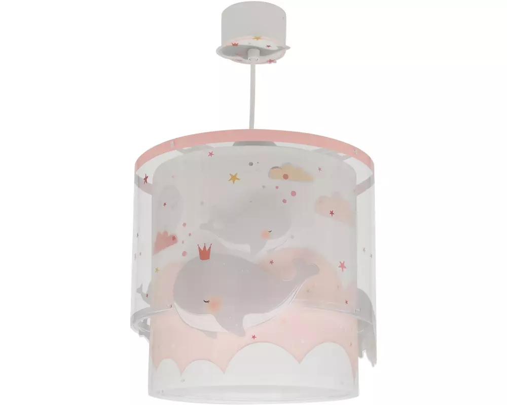 Dalber Hängelampe Whale Dreams Pink
