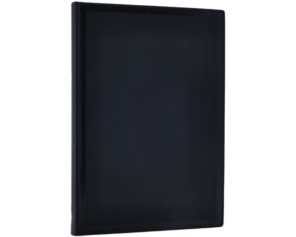 PAPERBLANKS Notizbuch Flex Midi FBD6323 Black Edition liniert 176 S.