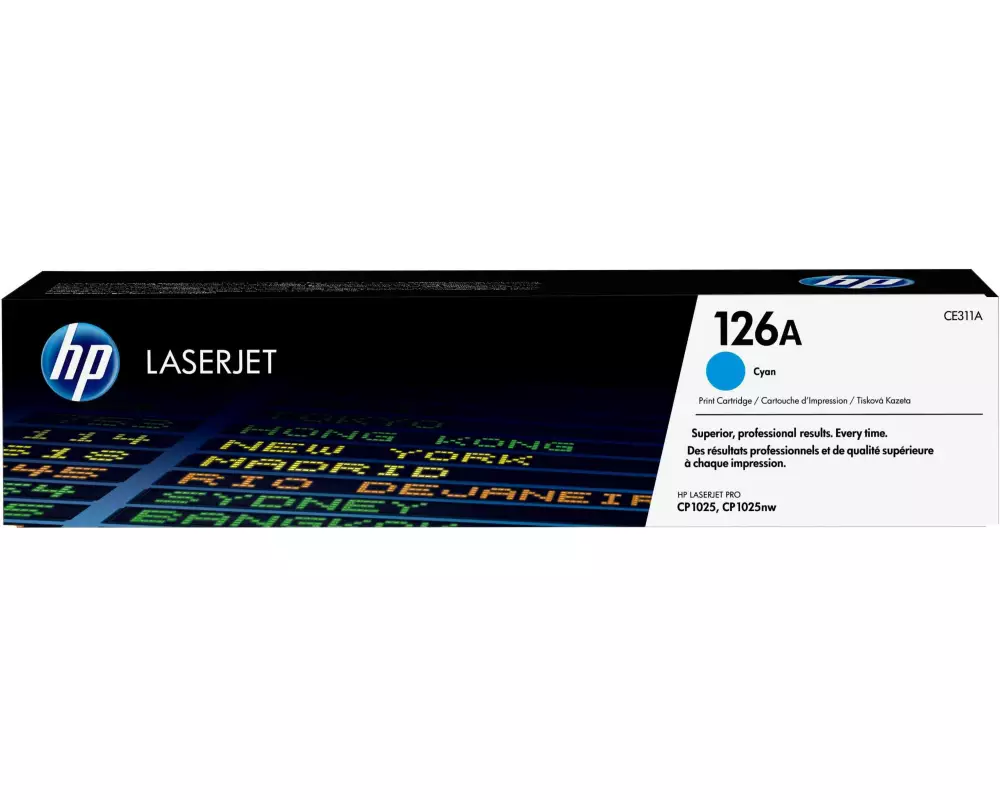 HP Toner Nr. 126A (CE311A) Cyan