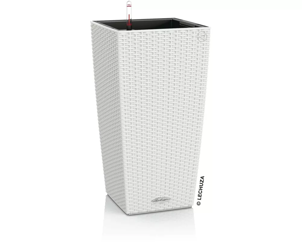 Lechuza Blumentopf Cubico Cottage 30 Weiss