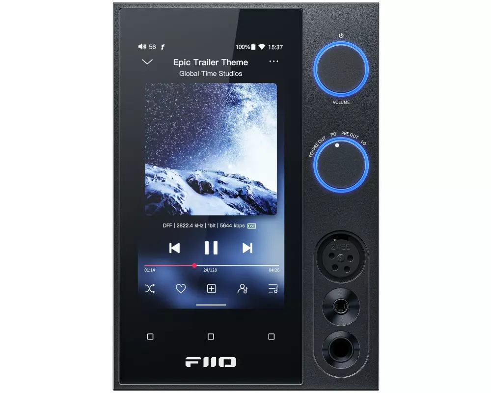 FiiO Netzwerk-Audioplayer R7 Schwarz