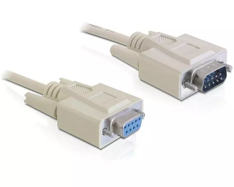 Delock Verlängerungskabel RS-232 DB9 - RS-232 DB9 (m-f) 5 m