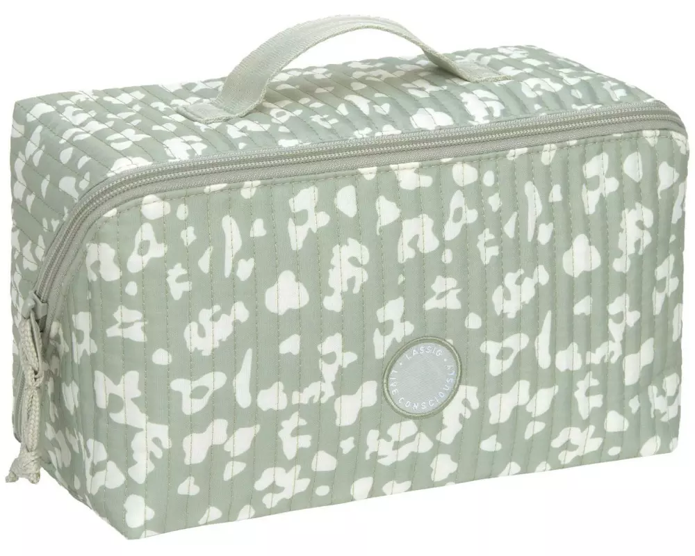 Lässig Wickeltisch Organizer Leo Light Khaki