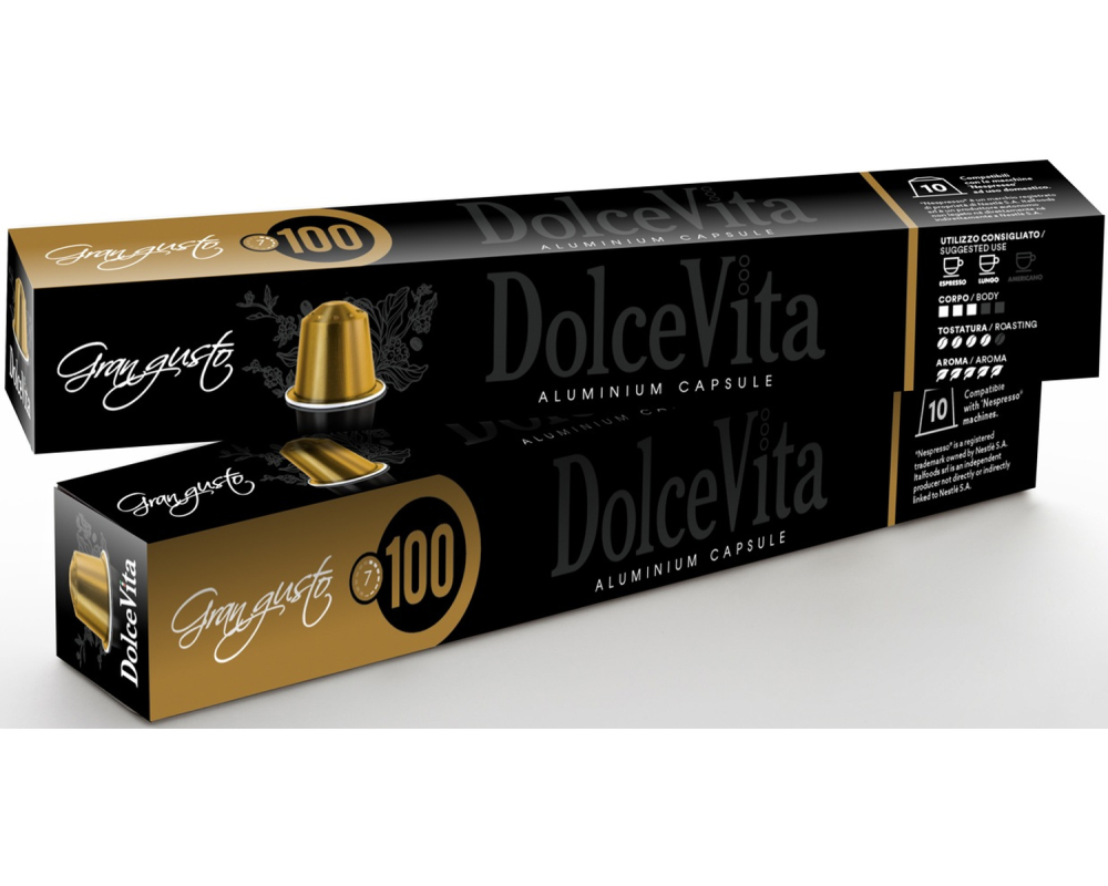 DOLCE VITA Kaffeekapseln DL2173 Gran Gusto 10 Stk.