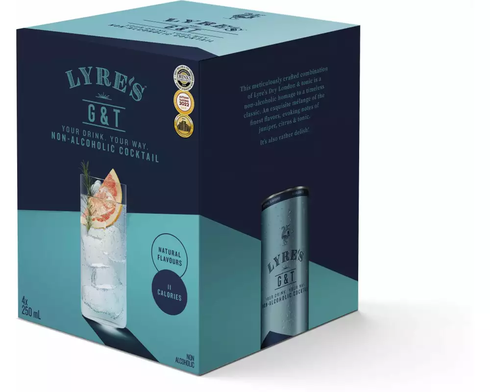 Lyre's G&T 4 x 250 ml
