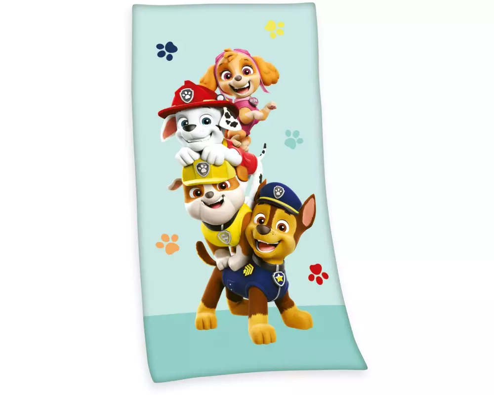 Herding Badetuch Paw Patrol 75 x 150 cm, Mehrfarbig
