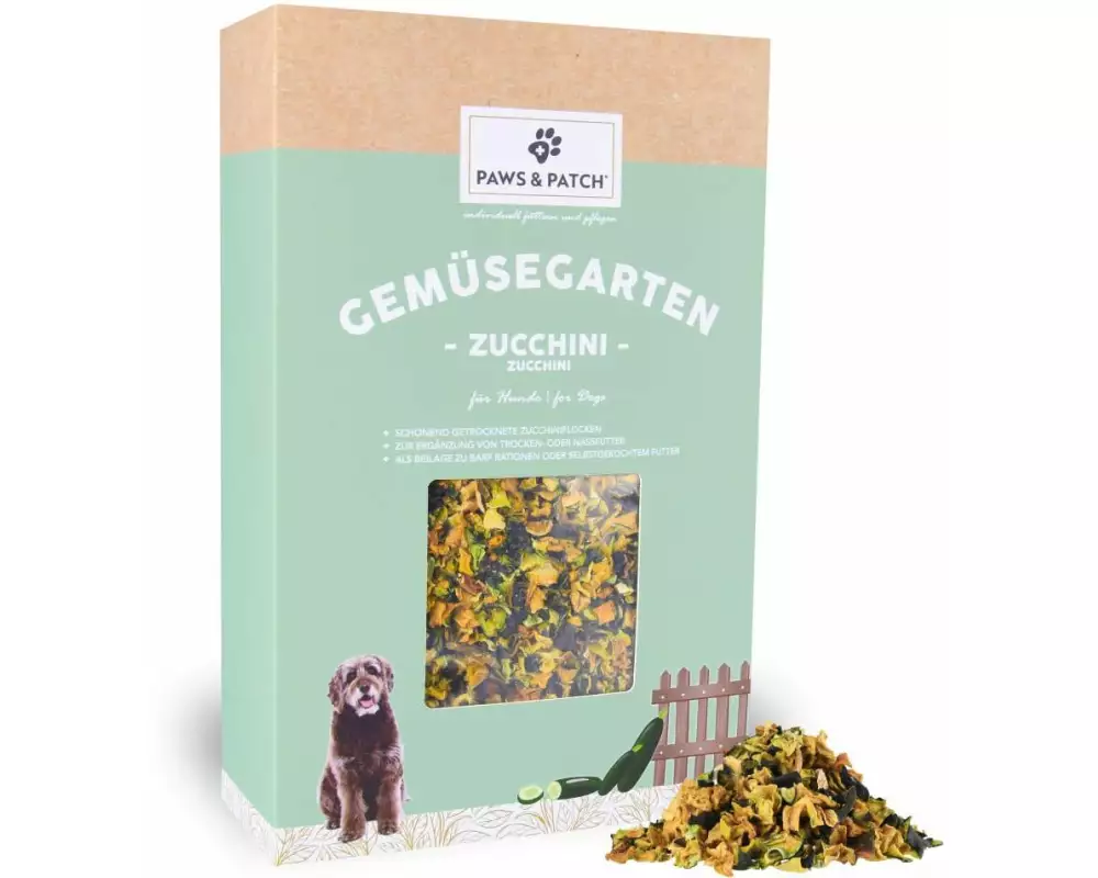 Paws & Patch Hunde-Nahrungsergänzung Zucchiniflocken 700 g