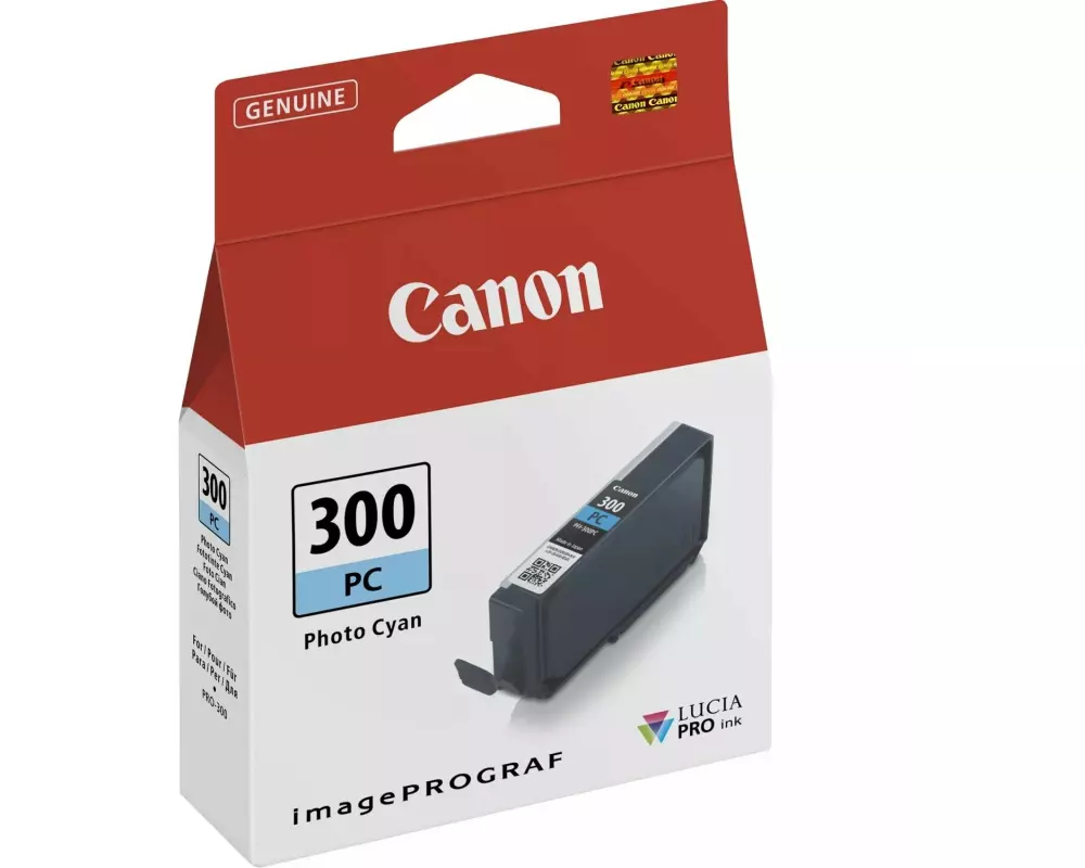 Canon Tinte PFI-300PC / 4197C001 Photo Cyan