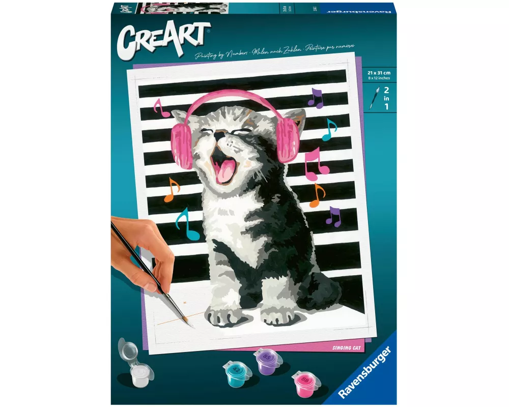 CreArt Adults Trend - Singende Katze