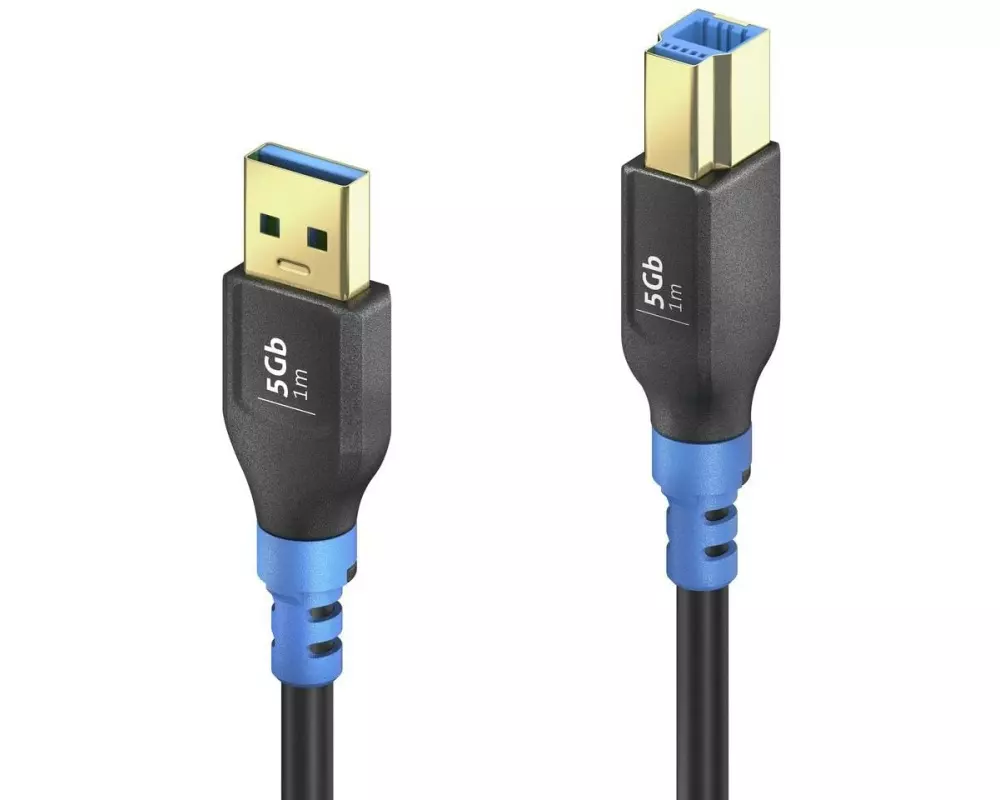 PureLink FlexInstall USB 3.0-Kabel Premium USB A - USB B 3 m