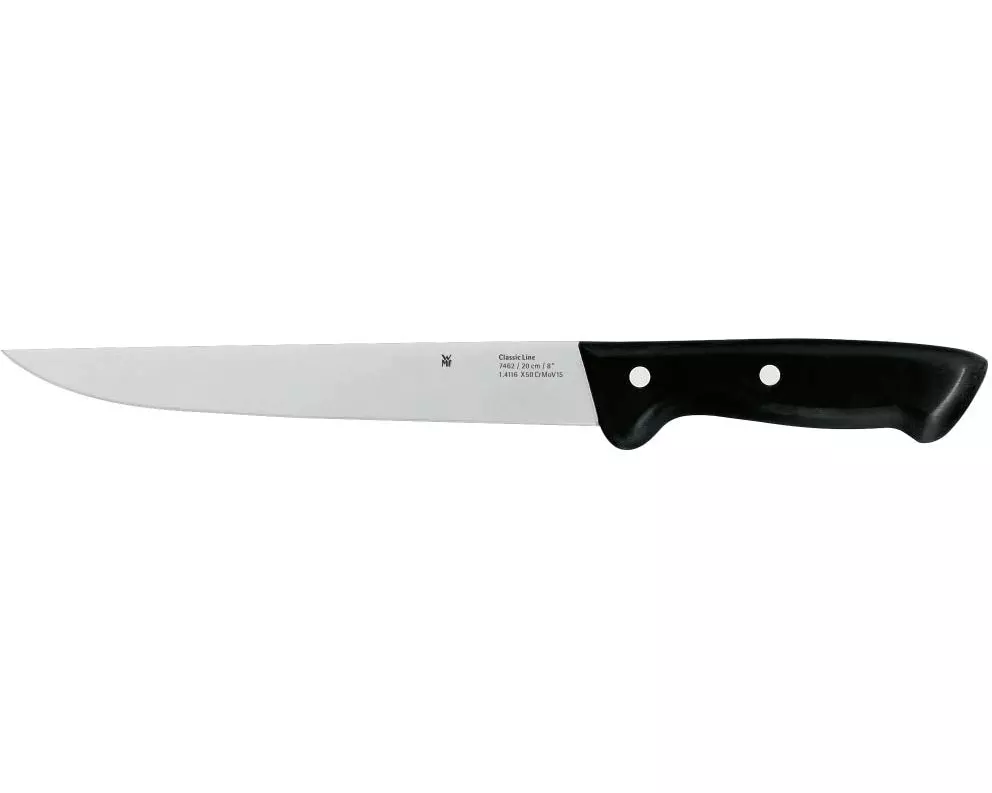 WMF Fleischmesser Classic Line 20 cm, Schwarz
